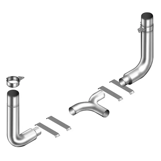 Heavy Duty Truck Exhaust Kit for Peterbilt 379