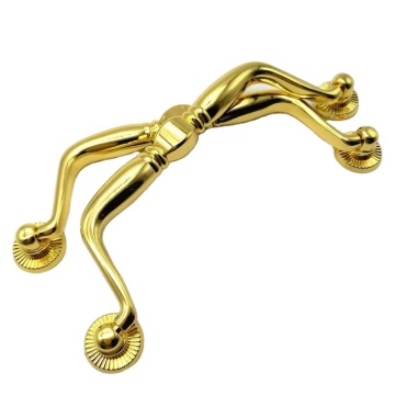 China Wholesale Cabinet Handles: Golden Furniture Knobs for Doors and Drawers