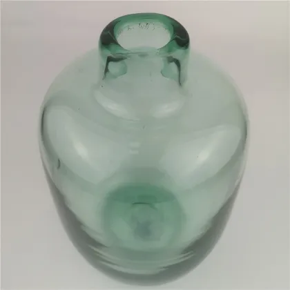 recycle green glass vases decorative modern vases tabletop