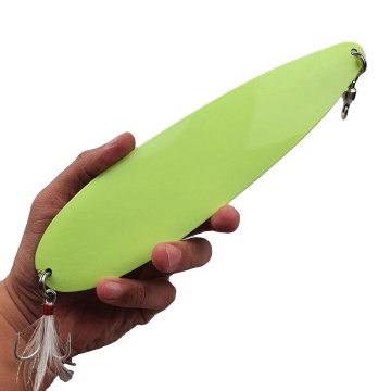 304 Stainless Steel OEM 230mm 120g Fishing Flutter Spoon Lure