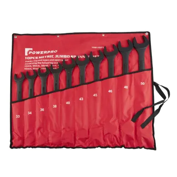 Low Price Black Color Coded SAE Car Tools Wrench Set