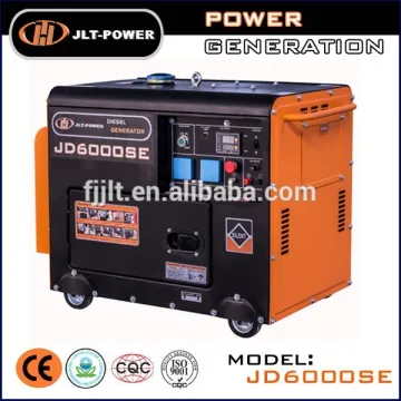 digital type 5KVA generator , soundproof generator, air-cooled diesel generator