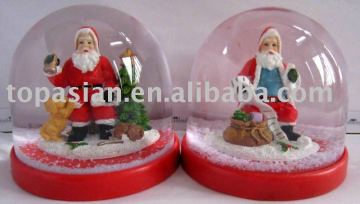 GLOBE FILL LIGUID WITH GLITTER FLAKE