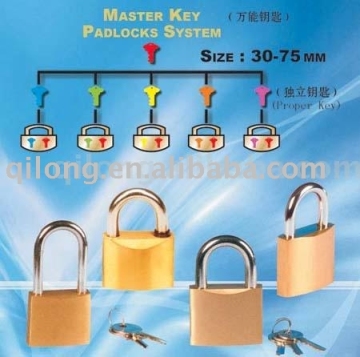 master  key  padlock