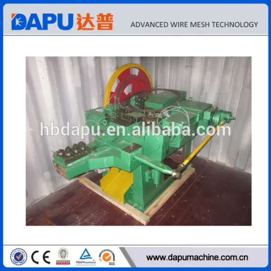Low carbon steel wire nail machinery