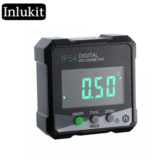 IP54 Waterproof Digital Inclinometer & Protractor: Precision Angle Measurement Device