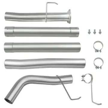4" Installer Series Race Pipe Exhaust System for 2013-2019 Dodge Ram 6.7L Cummins