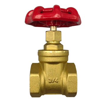 NPT BSP Standard Brass Gate Valve for Water Oil Gas