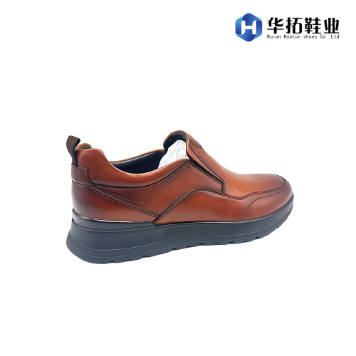 Chaussures décontractées d'affaires à semelle souple pour hommes élégants