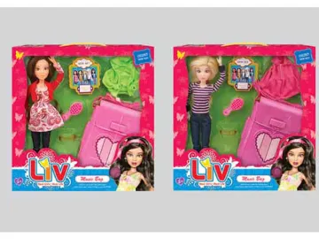 LIV DOLL+MUSIC+SCHOOLBAG
