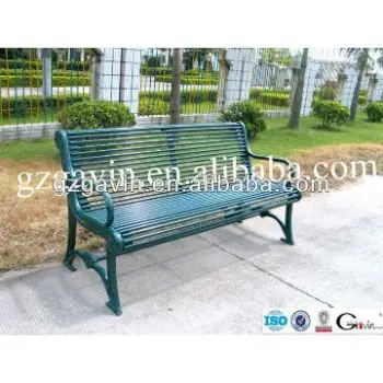 Modern cast iron chairs for sale/outdoor wrought iron bench