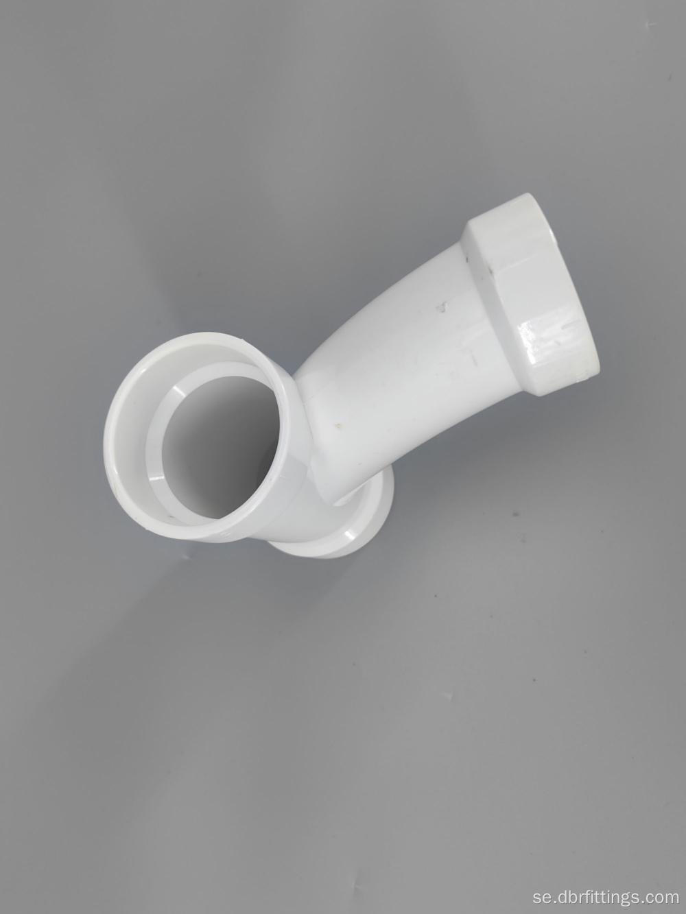 UPC PVC Fittings Combination Wye för badrumsrenovering