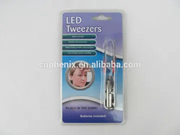 Tweezers with LED light