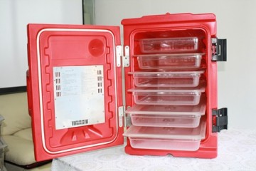 Insulated Container Top-loading KJB-X03; Plastic Thermal Food Container;