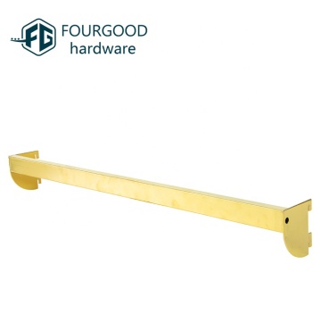 FOURGOOD Customized Hang Mesh Metal Chrome-Plated Shelf for Clothing Display