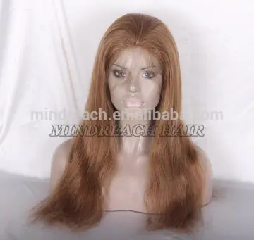 Brazilian hair lace front wig unprocessed natural girls hair wig