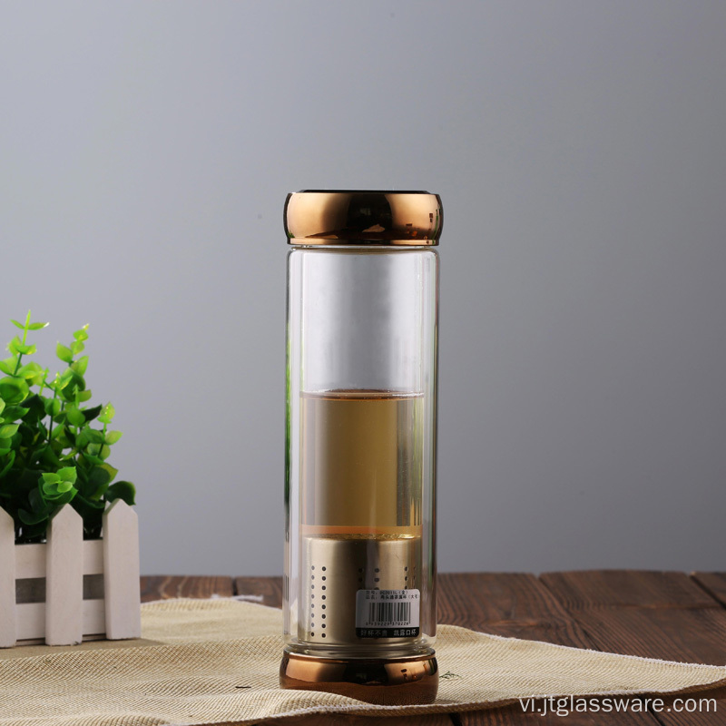 Sản phẩm mới Chai trà thủy tinh Tumbler