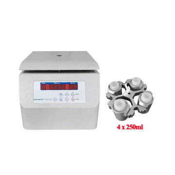 5000 RPM Swing Out Rotor Lab Centrifuge - 250ml Capacity