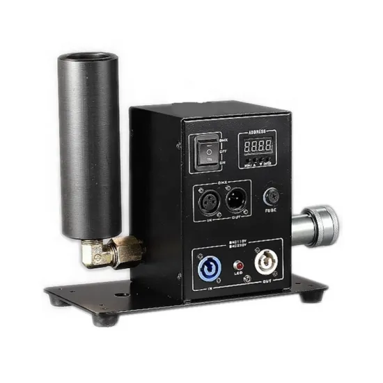 Professional Stage Performance CO2 Smoke Fog Machine and Gas Column Effect Equipment
