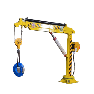 1-2 Ton Hydraulic Telescopic Mobile Crane for Small Floor Areas