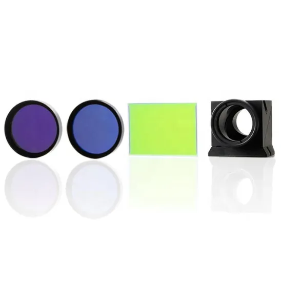 Optical Bandpass Fluorescence Excitation FISH-Aqua Filter Cube for Microscopy