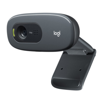 HD 720P Webcam C270 with Microphone for PC - Desktop or Laptop Camera