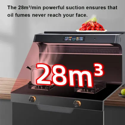 High-quality Kitchen Integrated Gas Stove With Automatic Disinfection And Drying Function