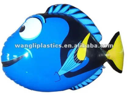 PVC Inflatable Dory Fish Toy for Kids