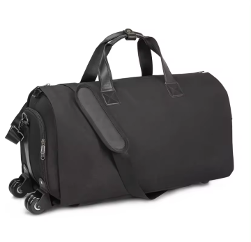 Rolling Travel Bag: Convertible Duffel Garment Bag with Wheels