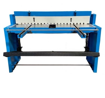 Hand Operated Pedal Treadle Sheet Metal Guillotine Shear Machine