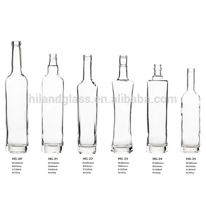 500ml vodka wine glass bottle