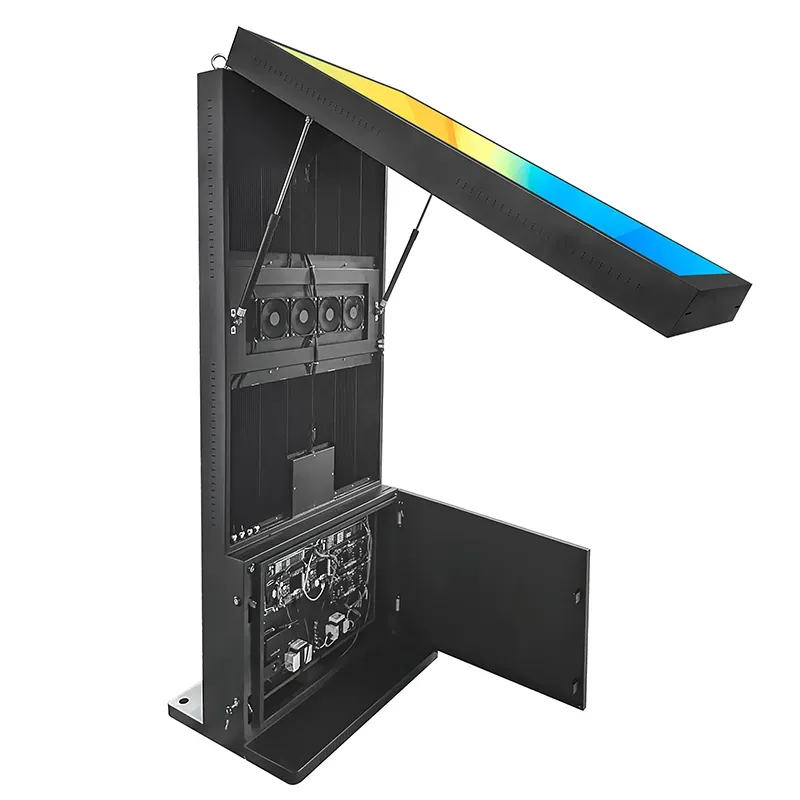 High-Brightness Dual-Screen Digital Signage