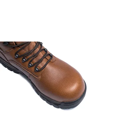 Men's Leather Safety Work Boots