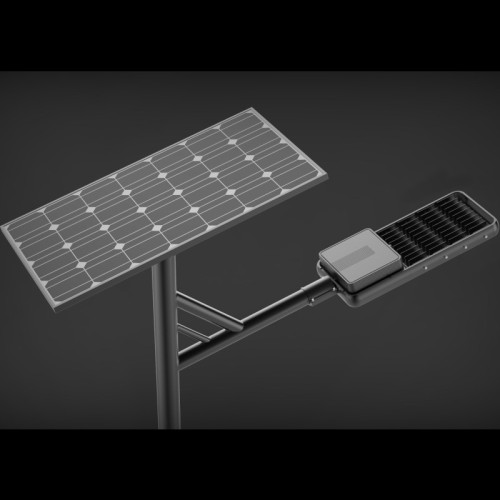 80W Solar Straßenlaterne mit Batterie und Panel