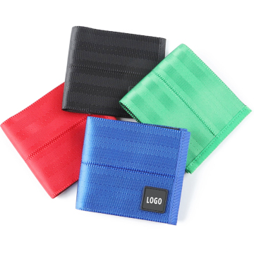 JDM Racing Car Style Custom Nylon and PVC Short Wallet