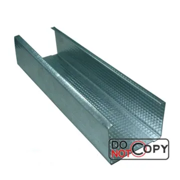 Sheet Metal Fabrication 18 Gauge Steel Studs Slotted Channel