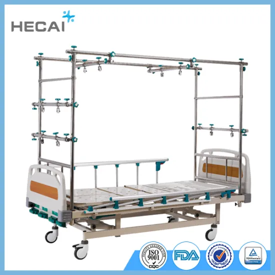 LS-MA3050 High Quality Manual folding bed with I.V. Pole