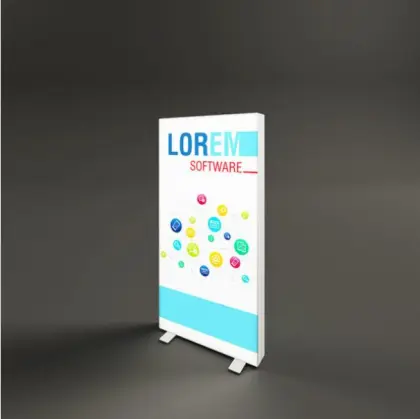 Floor Standing Fabric Advertising Light Box