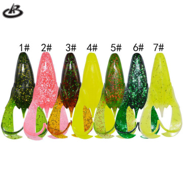 90mm 15.5g Top Water Artificial Plastic Soft Bait Frog Fishing Lure