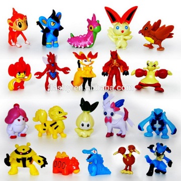 Pokemon go plush toy cartoon character pikachu key chain