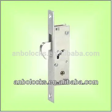 aluminum sliding door lock 5kross keys