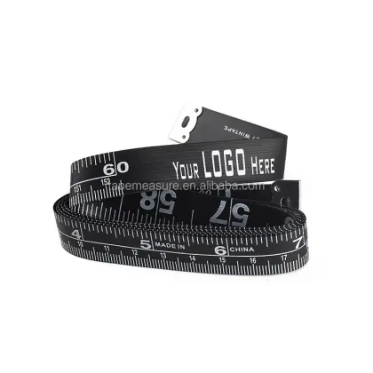 PVC Tailor Clothing Black Tape Measure Inches