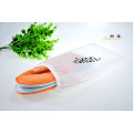 Velvet Velour Orange Color Close Toe Slipper