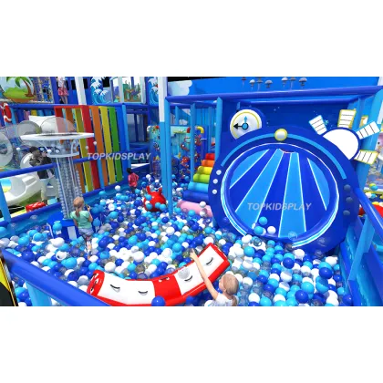 Customized Indoor Kids Playground Equipment with Slides for Professional Amusement Parks and Playgrounds