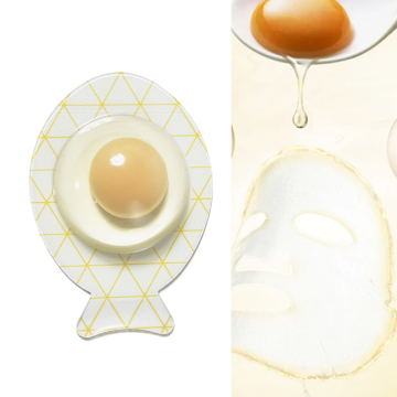 Egg White Collagen Facial Mask - New Egg Smooth Skin Pore Care, Individual Packs