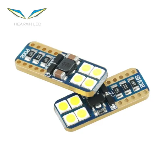 Double-sided Wide Light SMD License Plate Lights - T10 8SMD 3030 SMD Non-Polarity Canbus Error Resistant