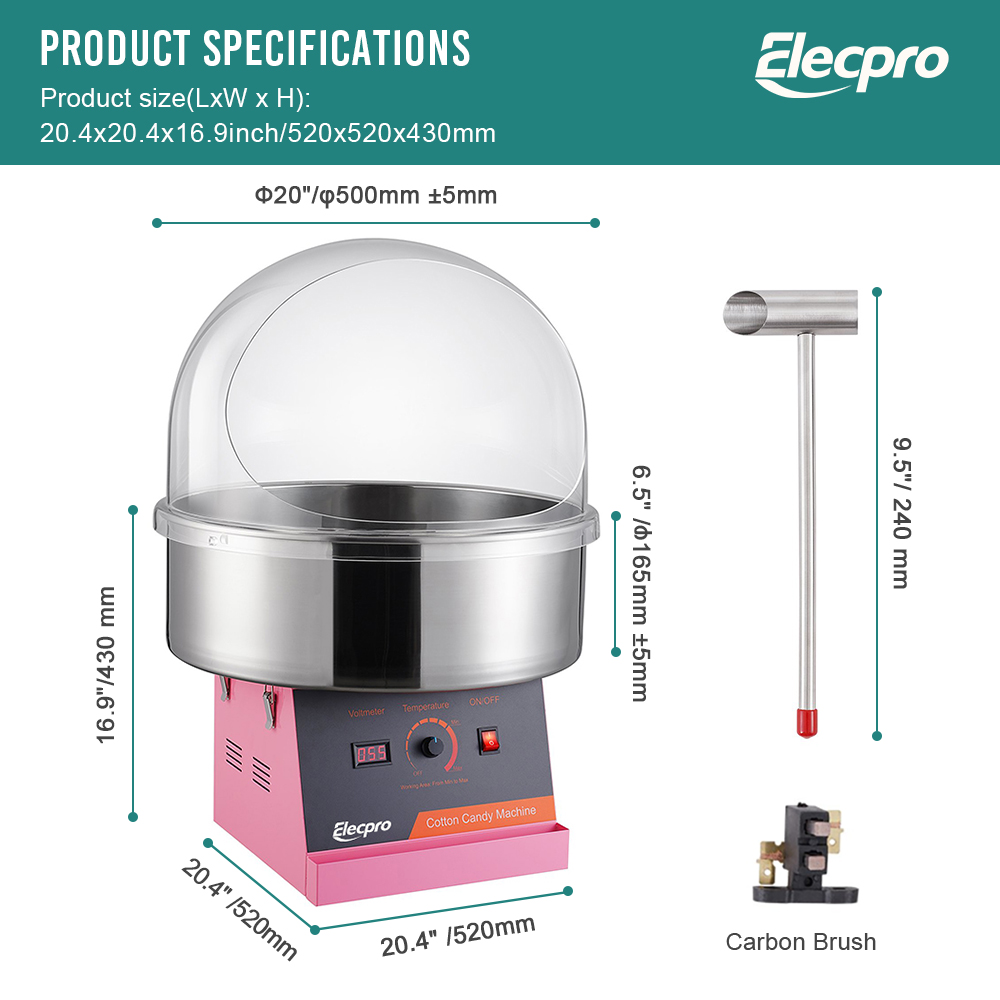 Home cotton candy maker