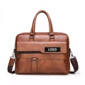 Leather Lawyer Briefcase for Men and Women