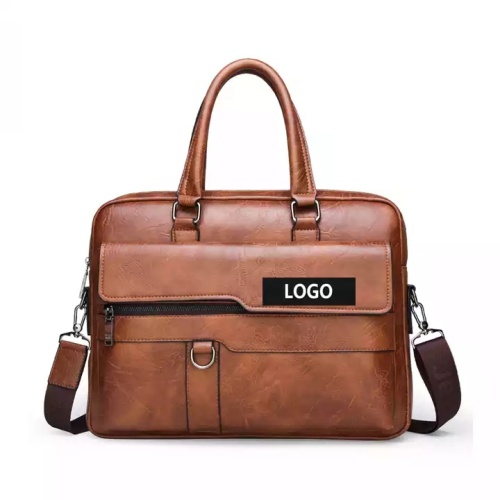 Handcrafted Leather Laptop Briefcases Bag For Men