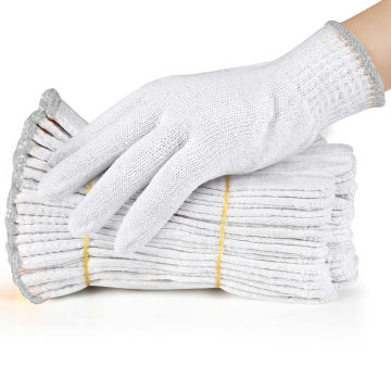 China Wholesale: Affordable 7/10 Gauge Cotton Yarn Knitted Gloves - Ideal for Work and Safety